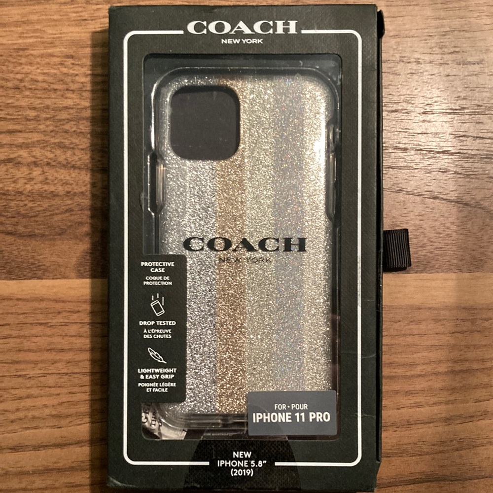 NWT iPhone 11 Pro COACH Case